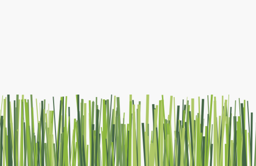 Digital Grass placeholder with swaying green blades along the bottom