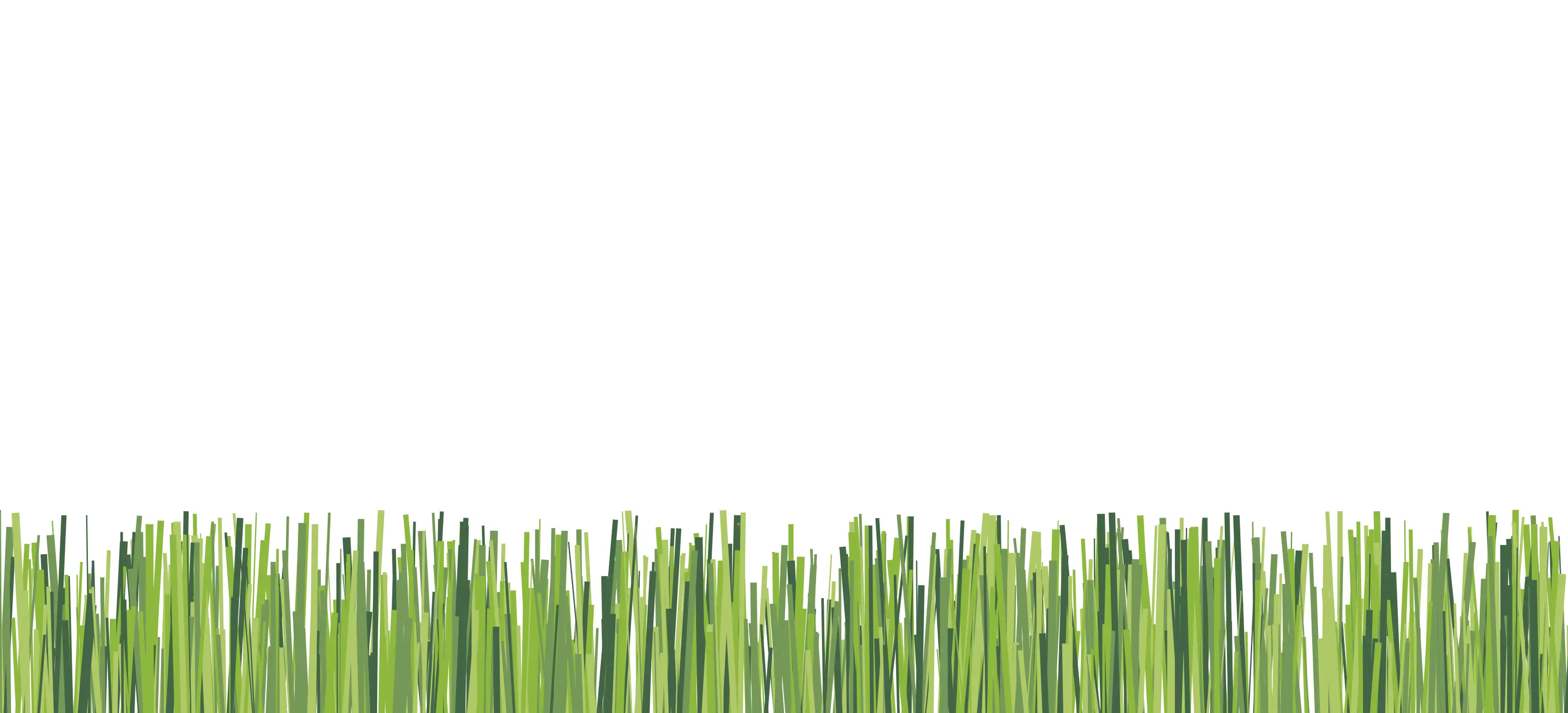 Digital Grass placeholder with swaying green blades along the bottom