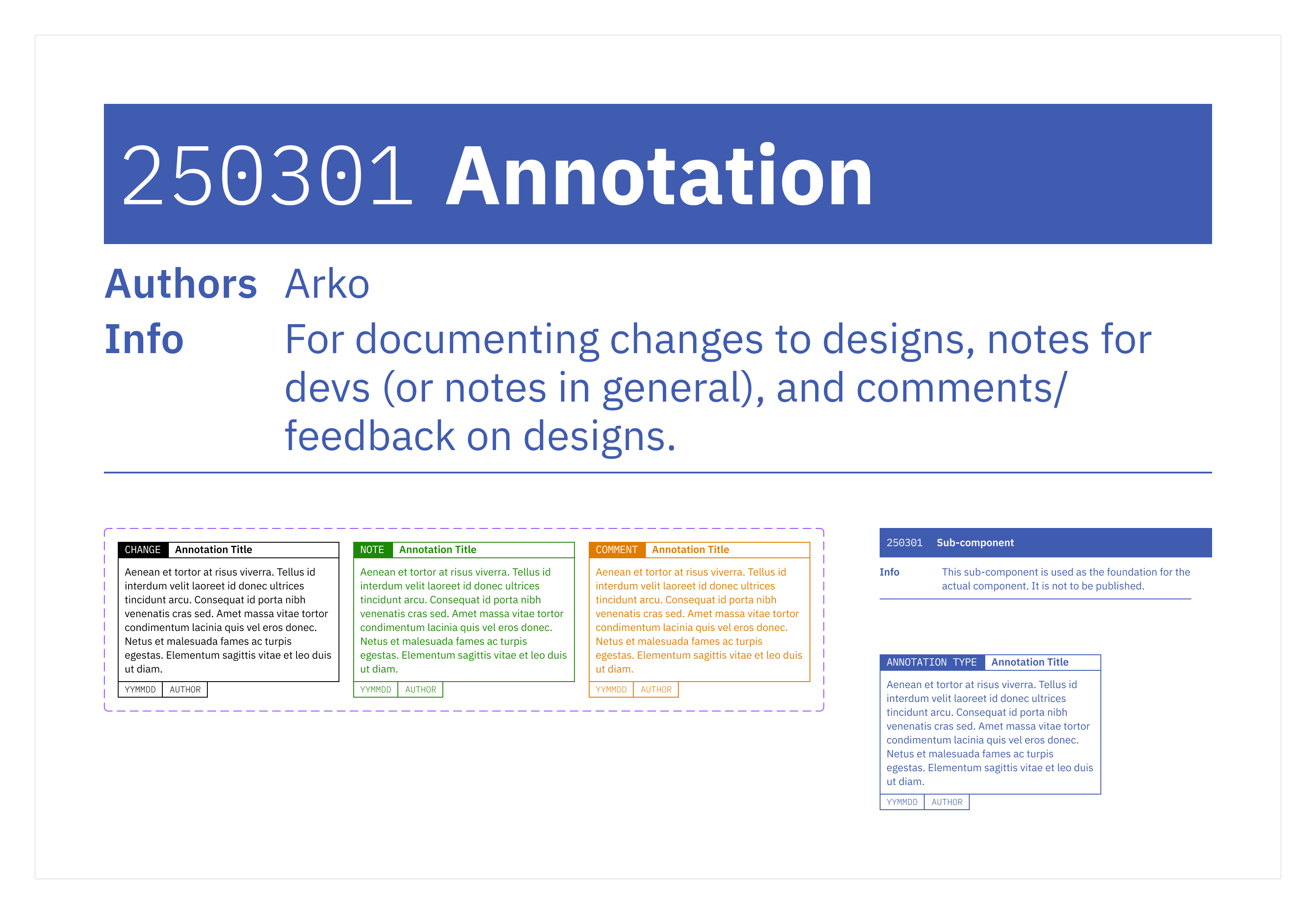 An image of the Annotation component
